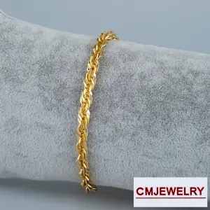 CM Jewelry 14K Zincir Bileklik