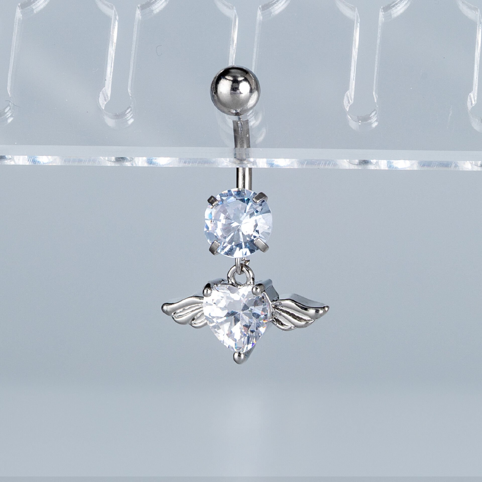 Piercing Göbek Fashion Kalp