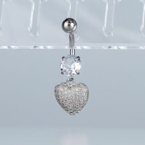 Piercing Göbek Fashion Kalp