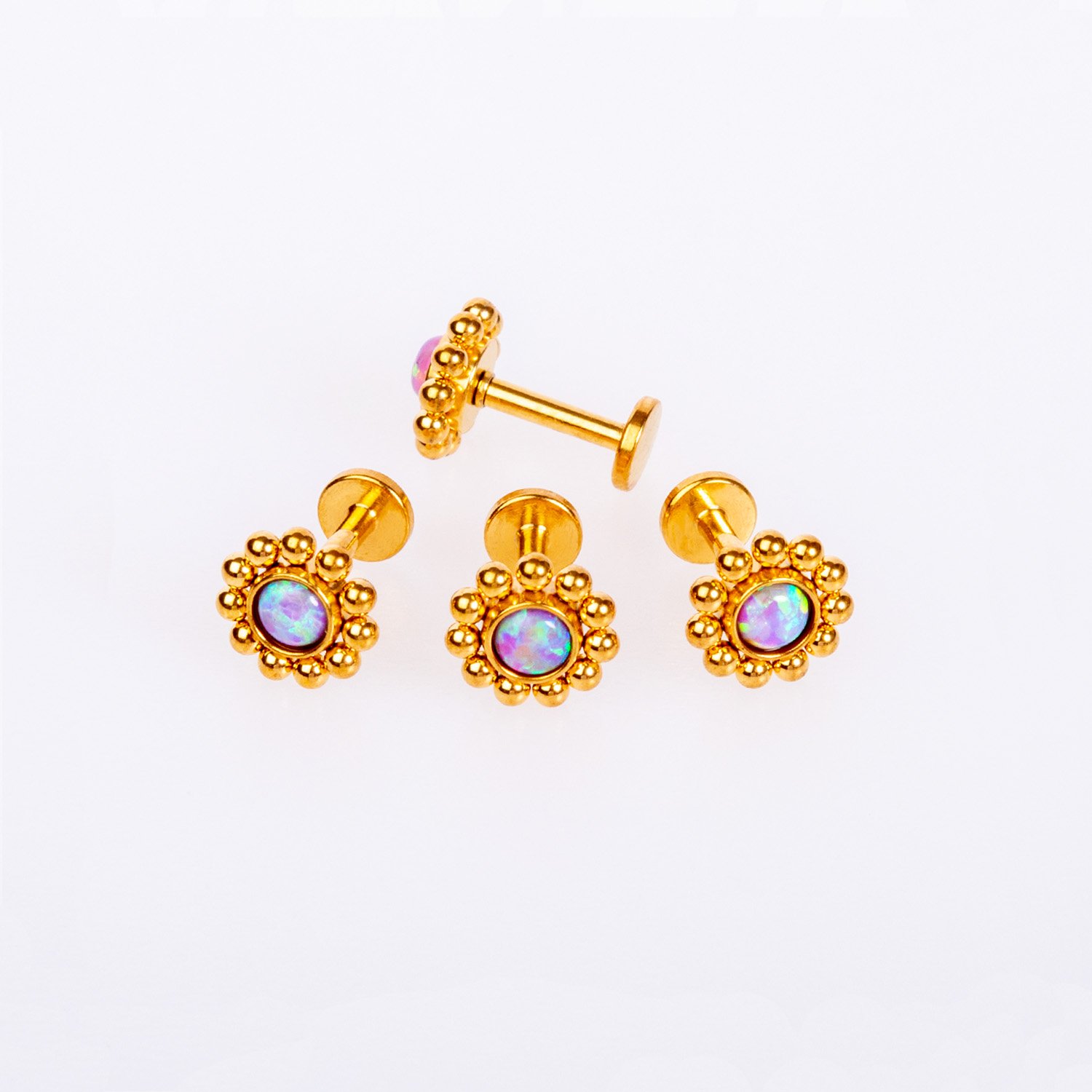 Piercing Labret & Tragus Opal