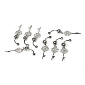 Piercing Göbek Taşlı