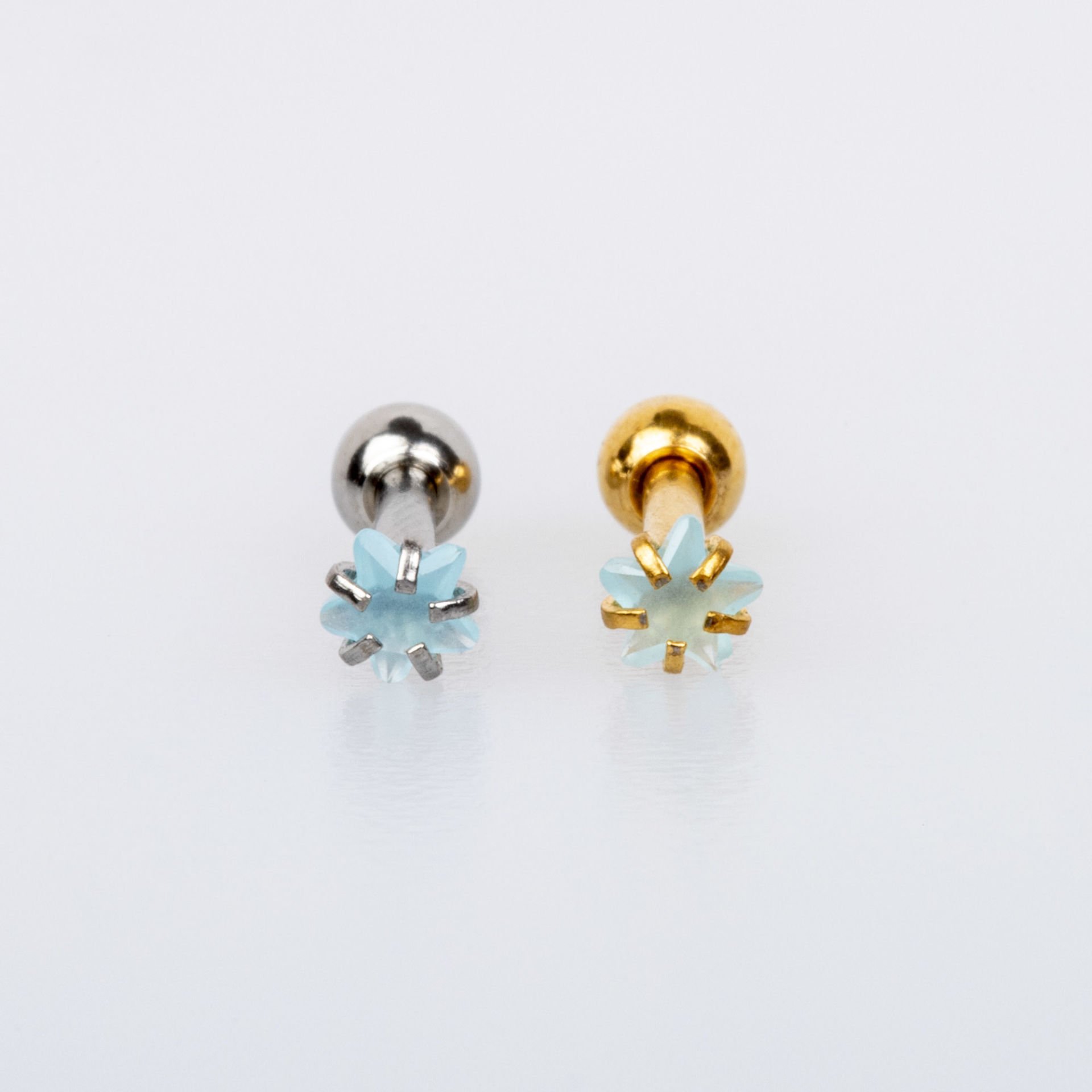 Piercing Tragus 3mm Yıldız Taş