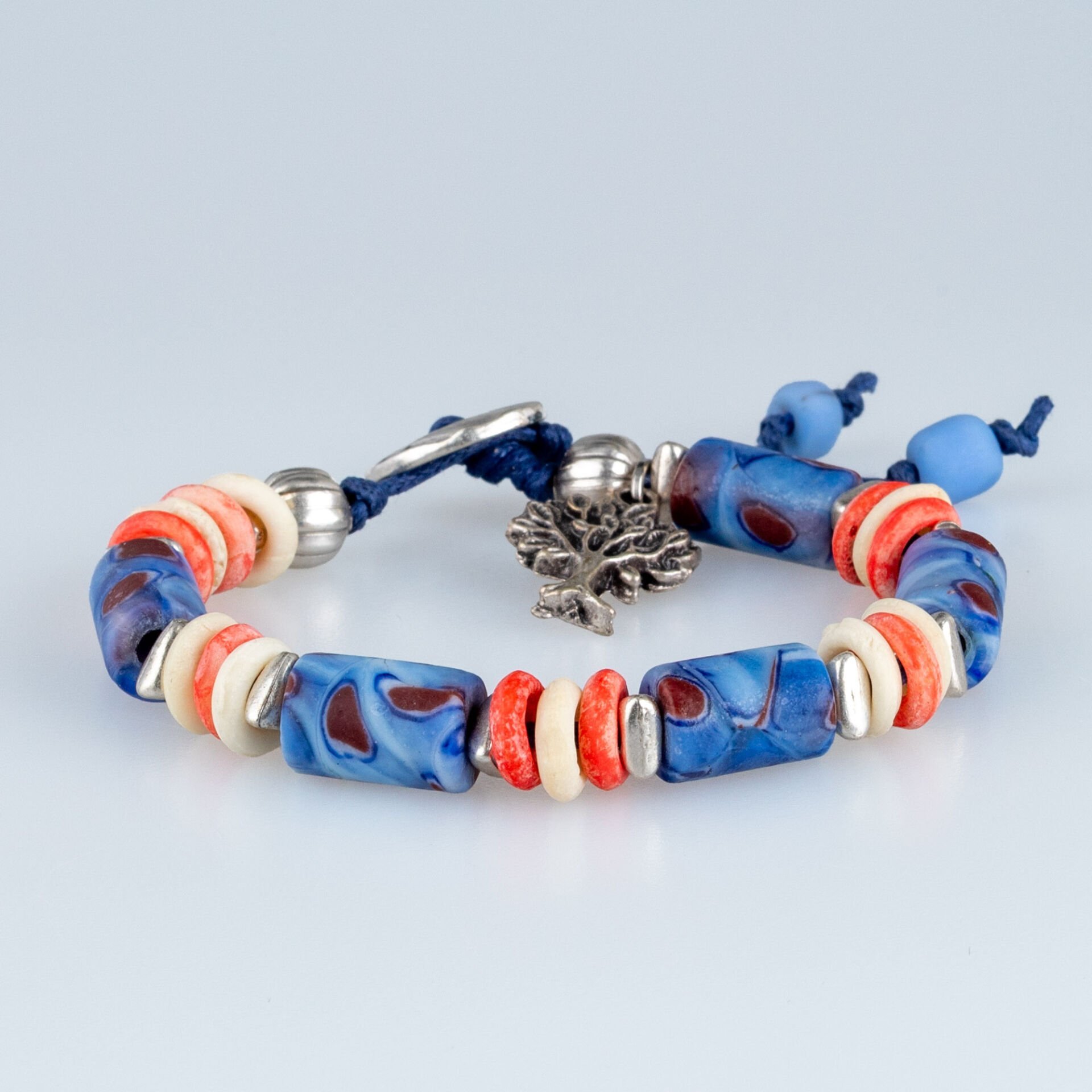 Etnik Doğal Taş Bileklik 3 Renk Seçeneği