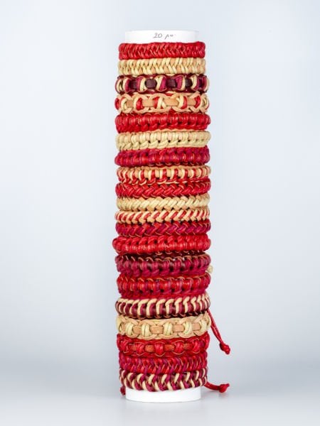 Leather Bracelet Pipe 20 Pieces