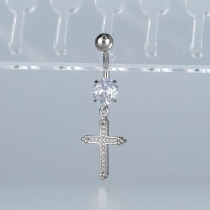 Piercing Göbek Fashion Haç