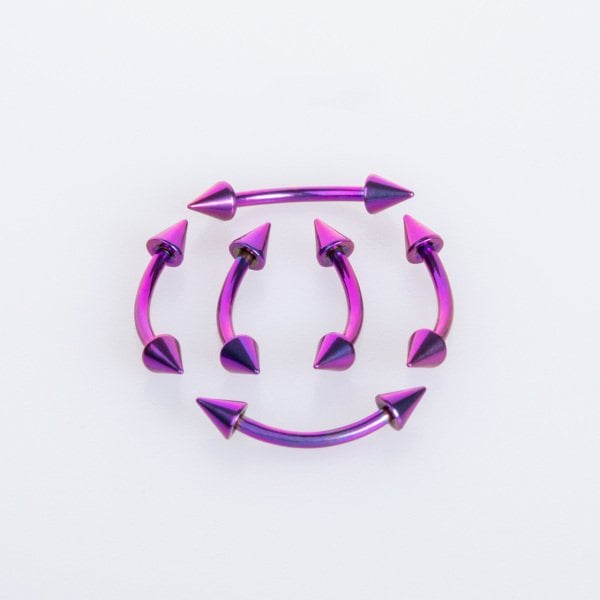 Piercing Titanium Eyebrow Bar Length: 10mm