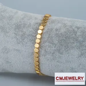 CM Jewelry 14K Zincir Bileklik