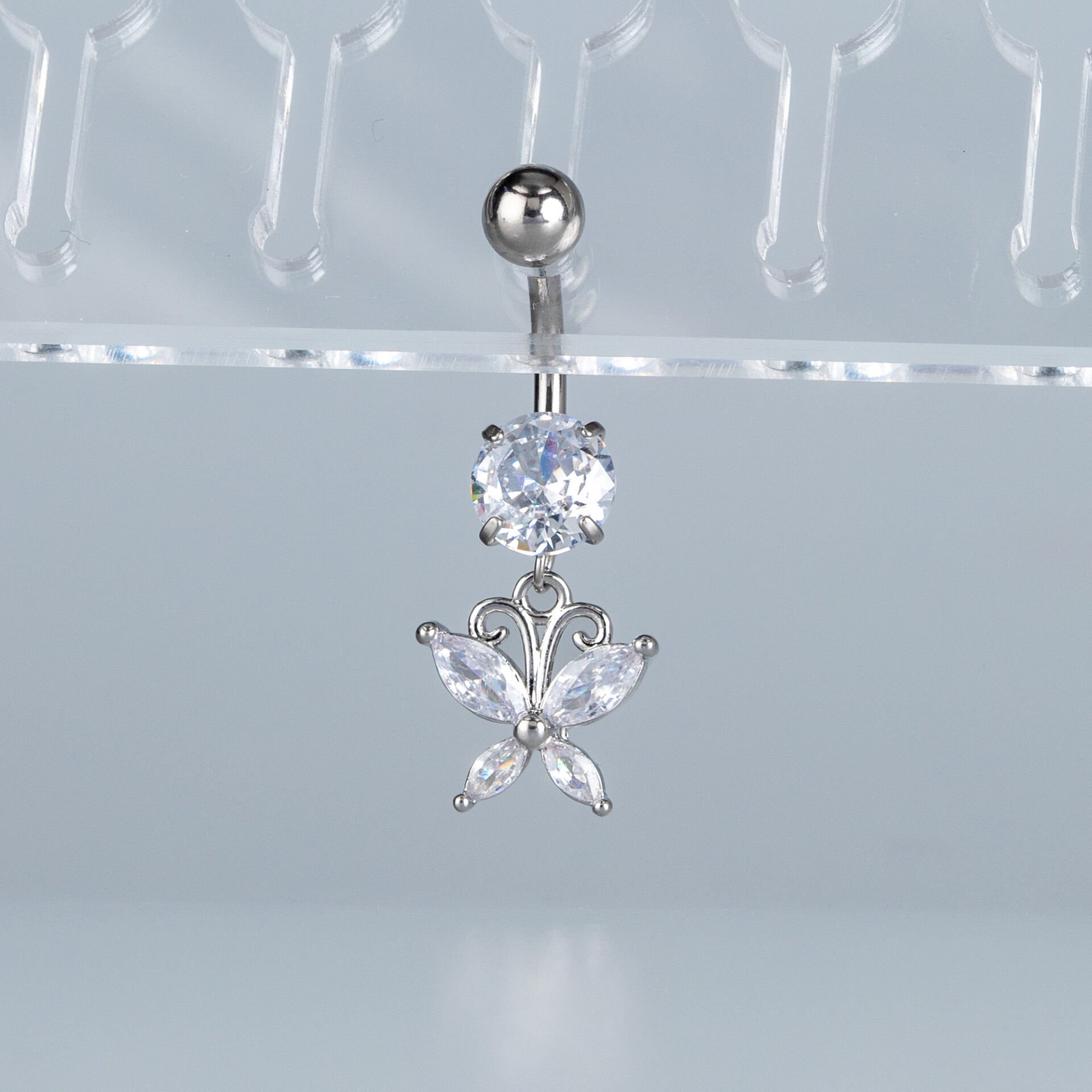 Piercing Göbek Fashion Kelebek