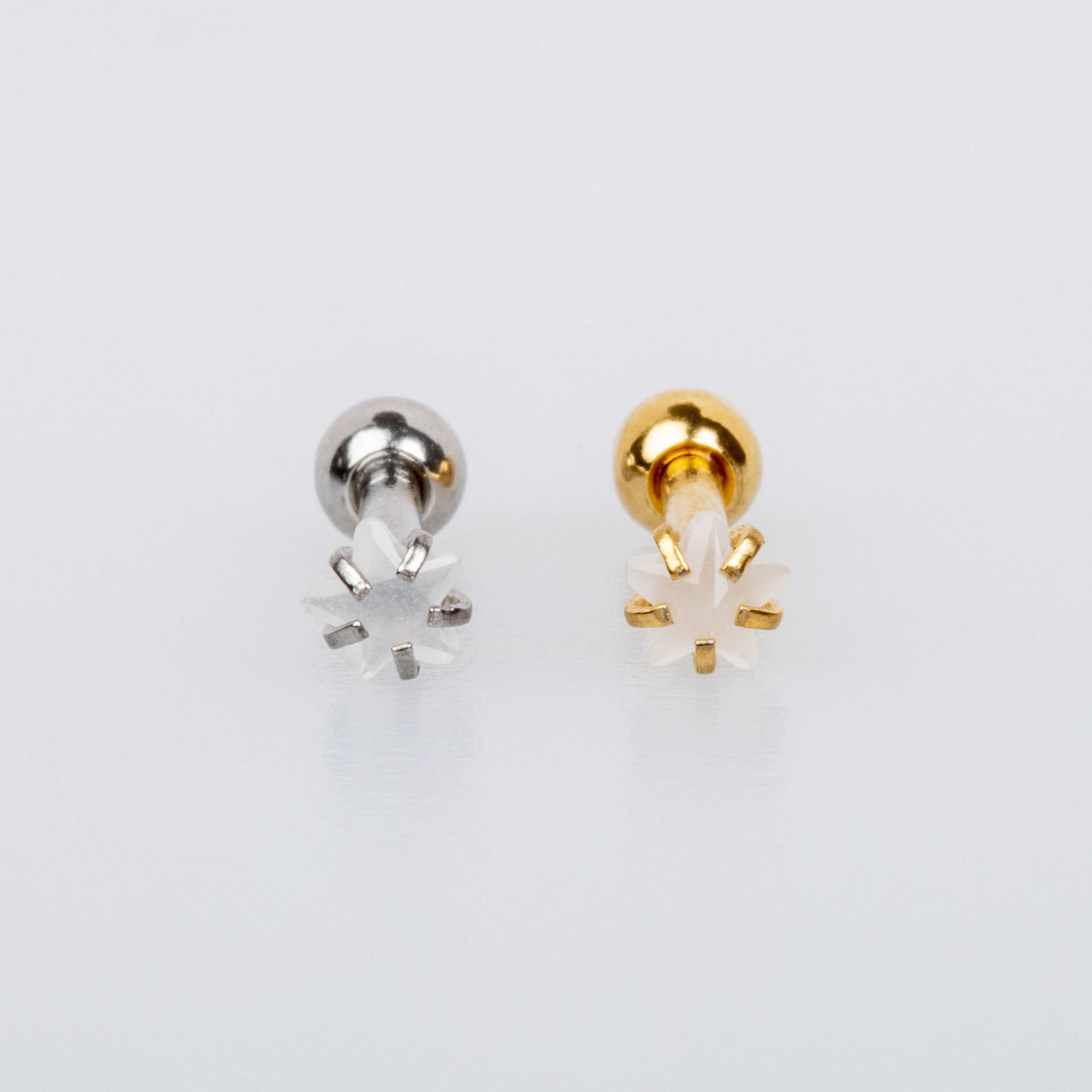Piercing Tragus 3mm Yıldız Taş