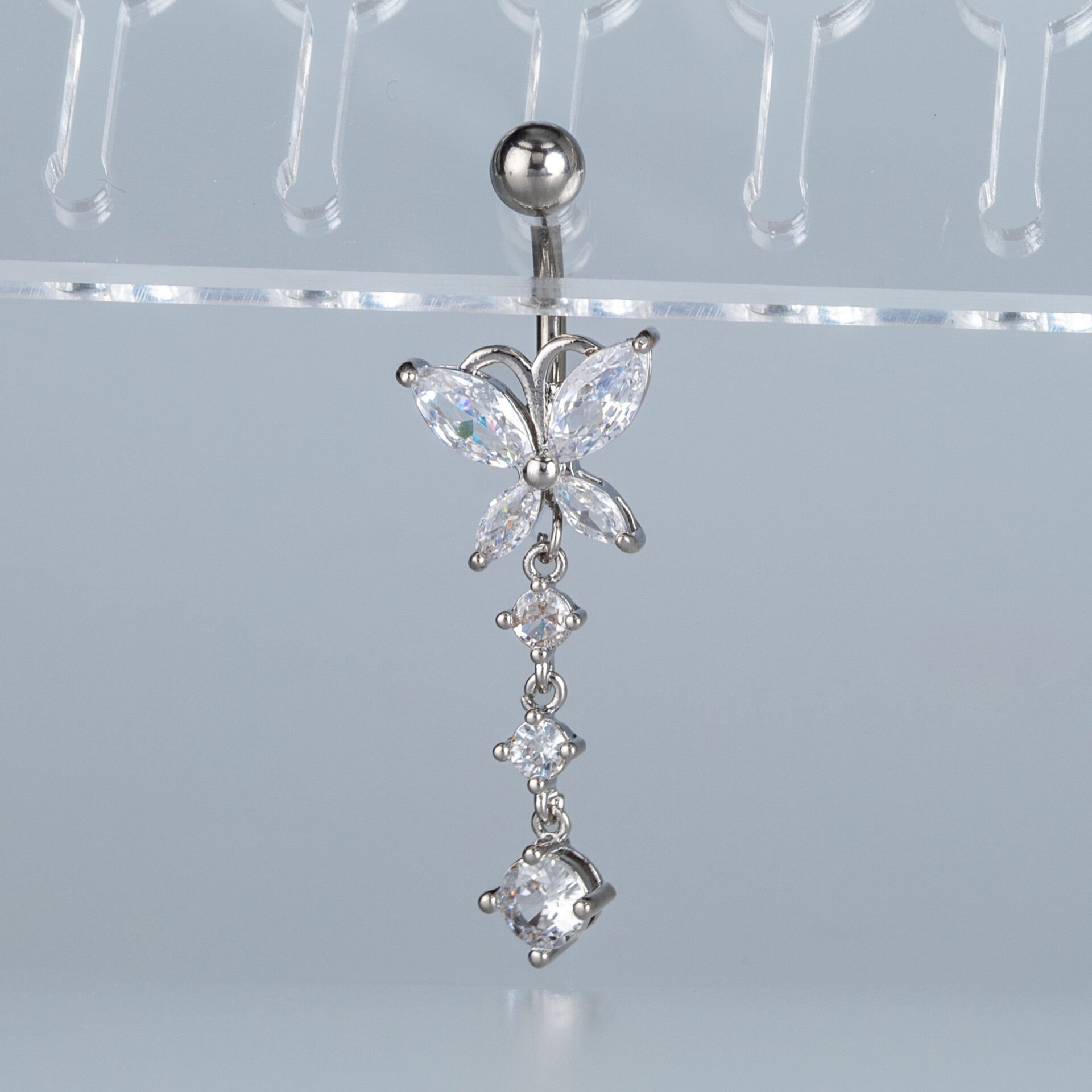 Piercing Göbek Fashion Kelebek