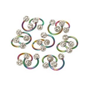 Piercing Septum Shambala Waxed 4mm Ball