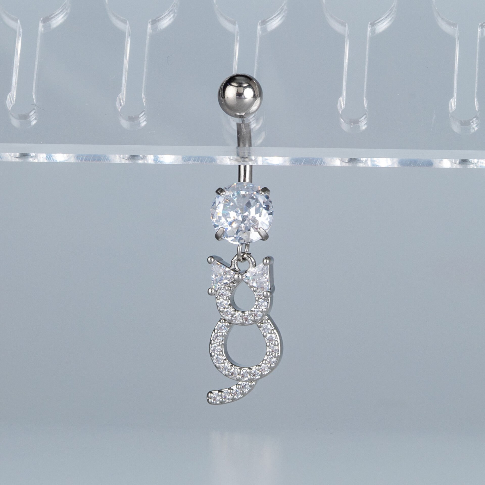 Piercing Göbek Fashion Kedi