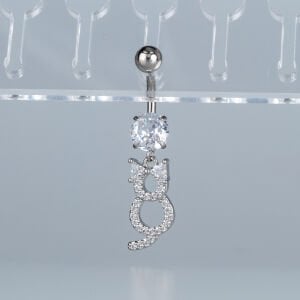 Piercing Göbek Fashion Kedi