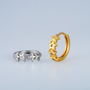Piercing Rook Halka Yıldız