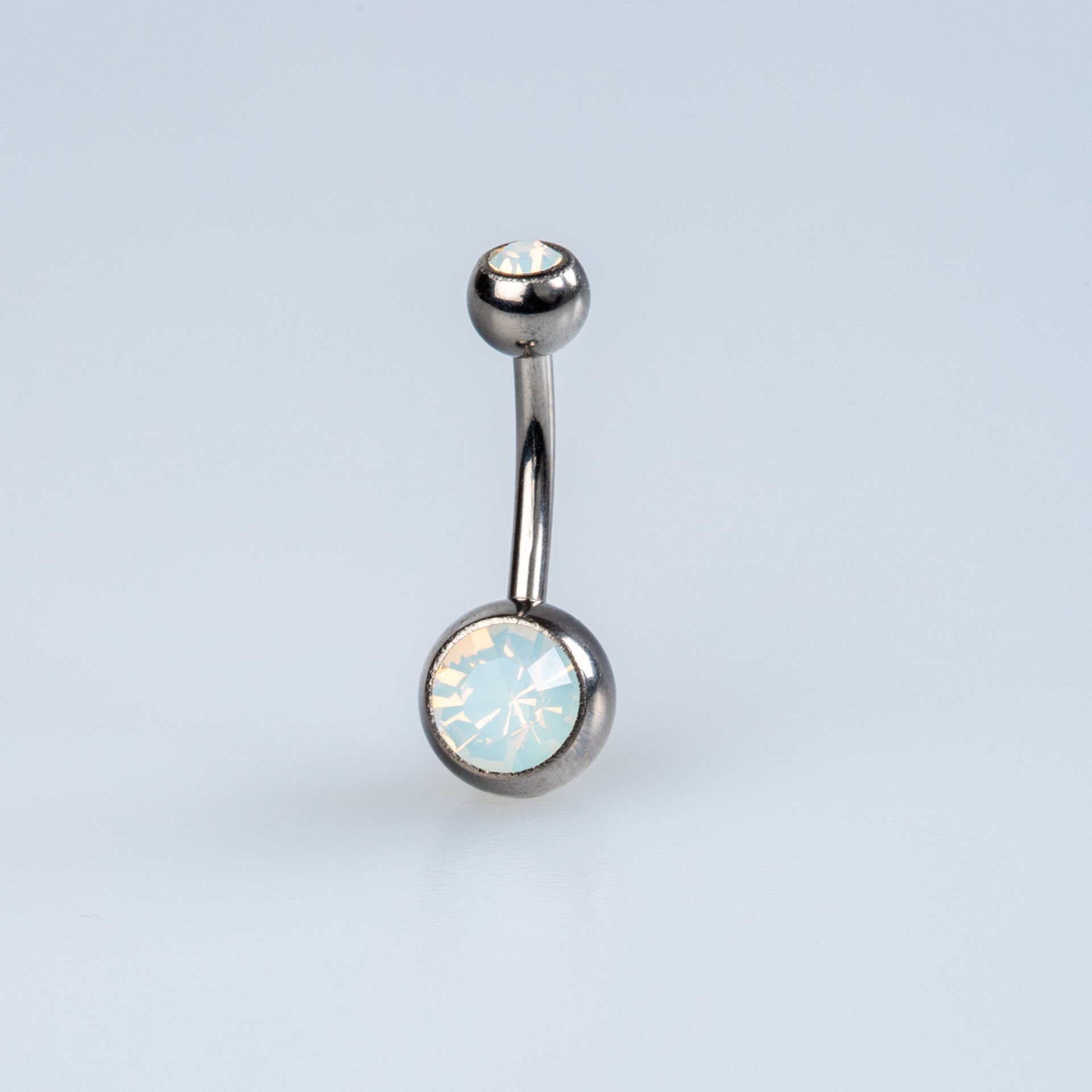 Piercing Titanyum Göbek Taşlı 10mm Bar İlk Delim