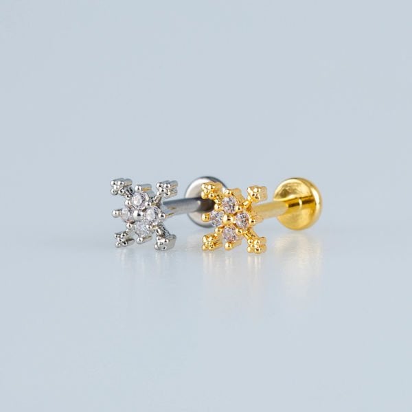 Piercing Tragus Snowflake