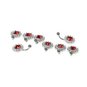 Piercing Göbek Taşlı