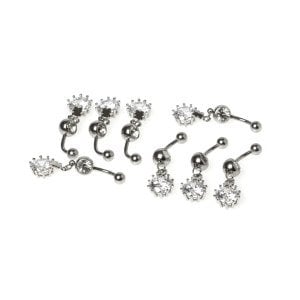 Piercing Göbek Taşlı