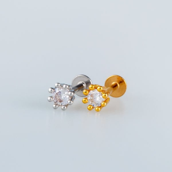 Piercing Tragus Yuvarlak Taş