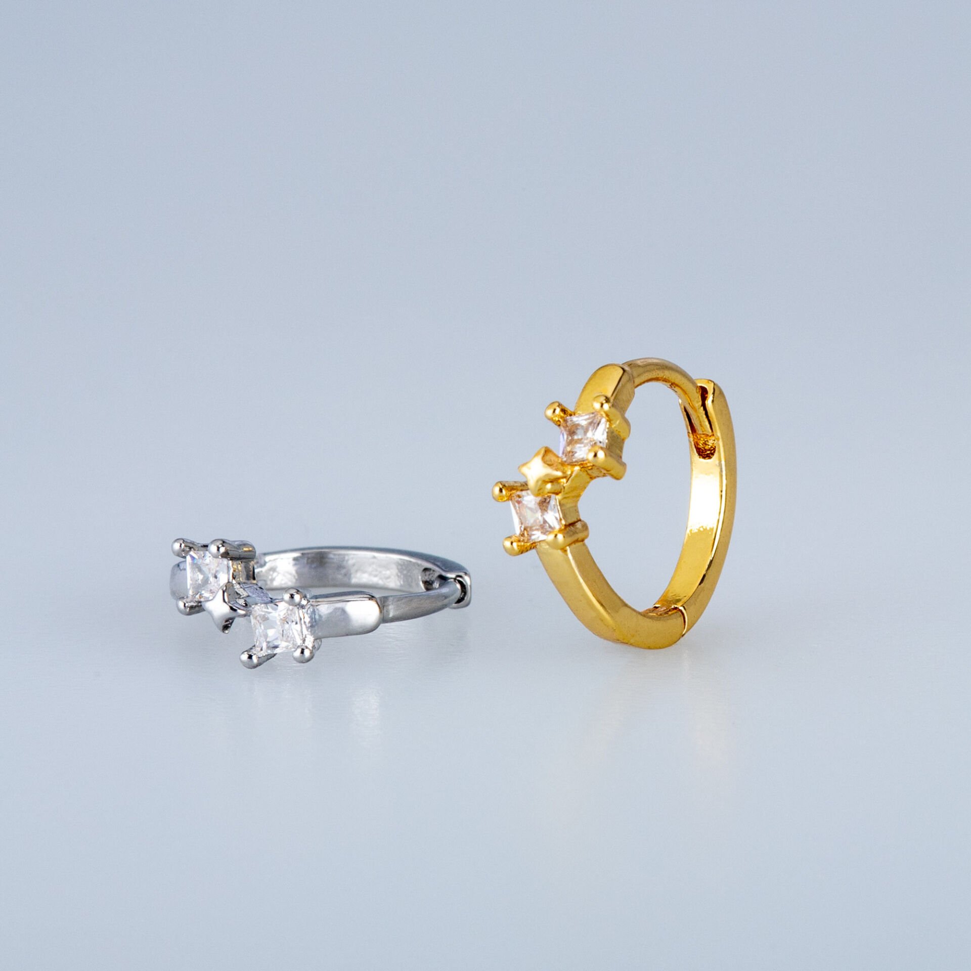 Piercing Rook Halka Beyaz