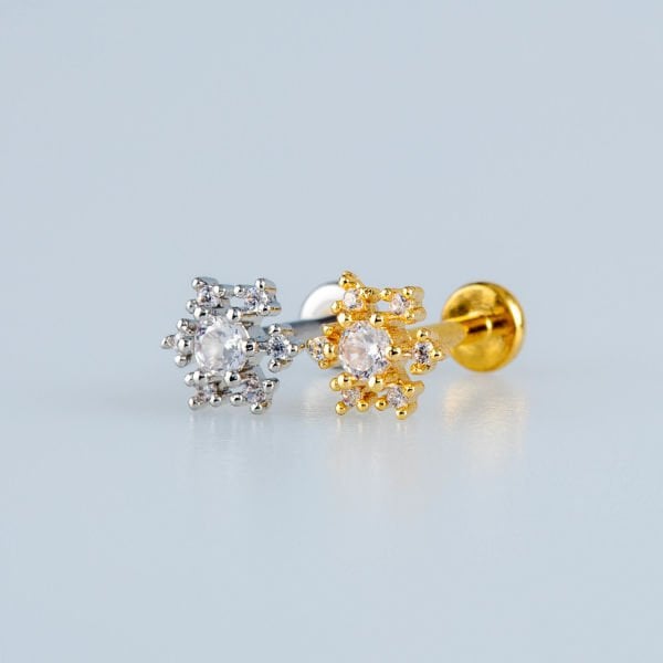 Piercing Tragus Snowflake
