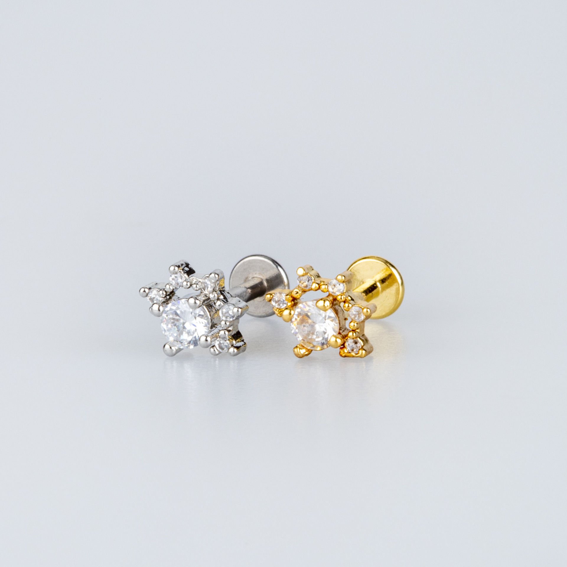 Piercing Tragus Beyaz 6mm