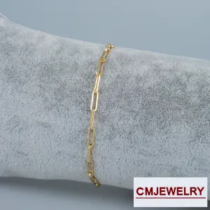 CM Jewelry 14K Zincir Bileklik