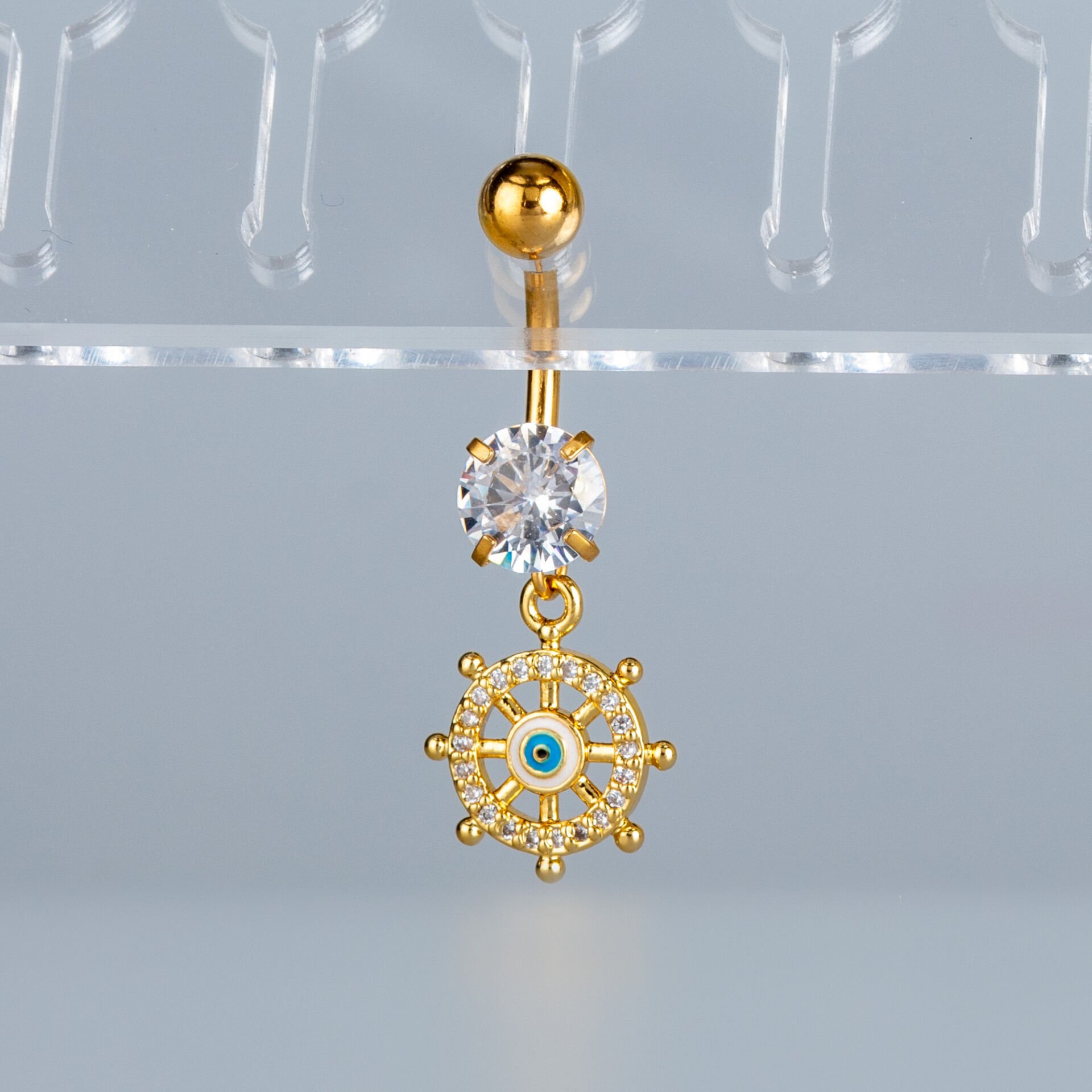 Piercing Göbek Fashion Gemi Dümeni