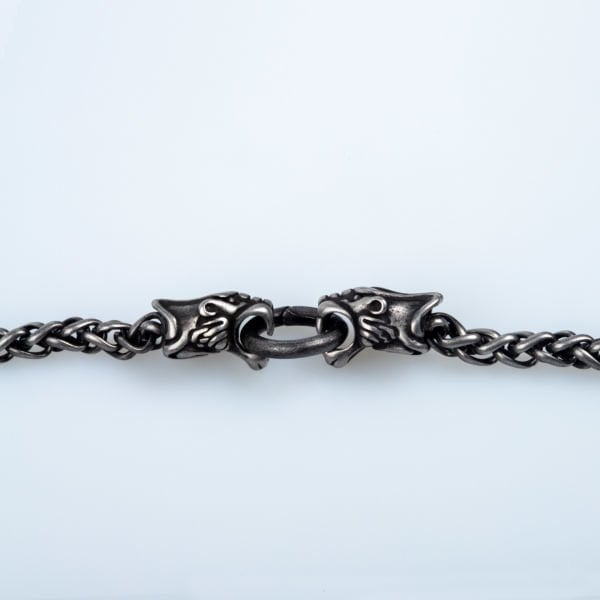 Çelik Gotik Kolye Antrasit Renk