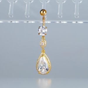 Piercing Göbek Fashion Damla Taş