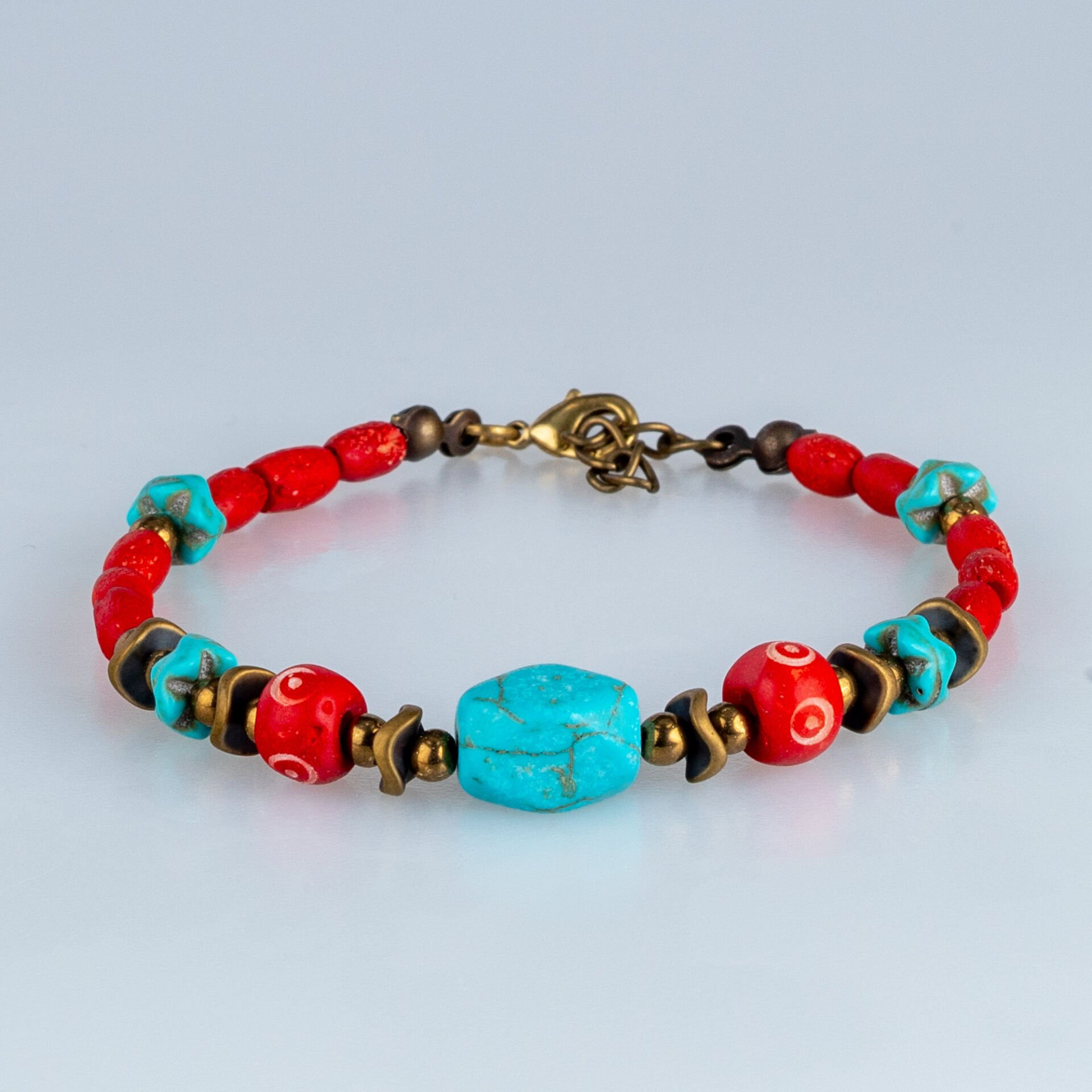 Etnik Doğal Taş Bileklik