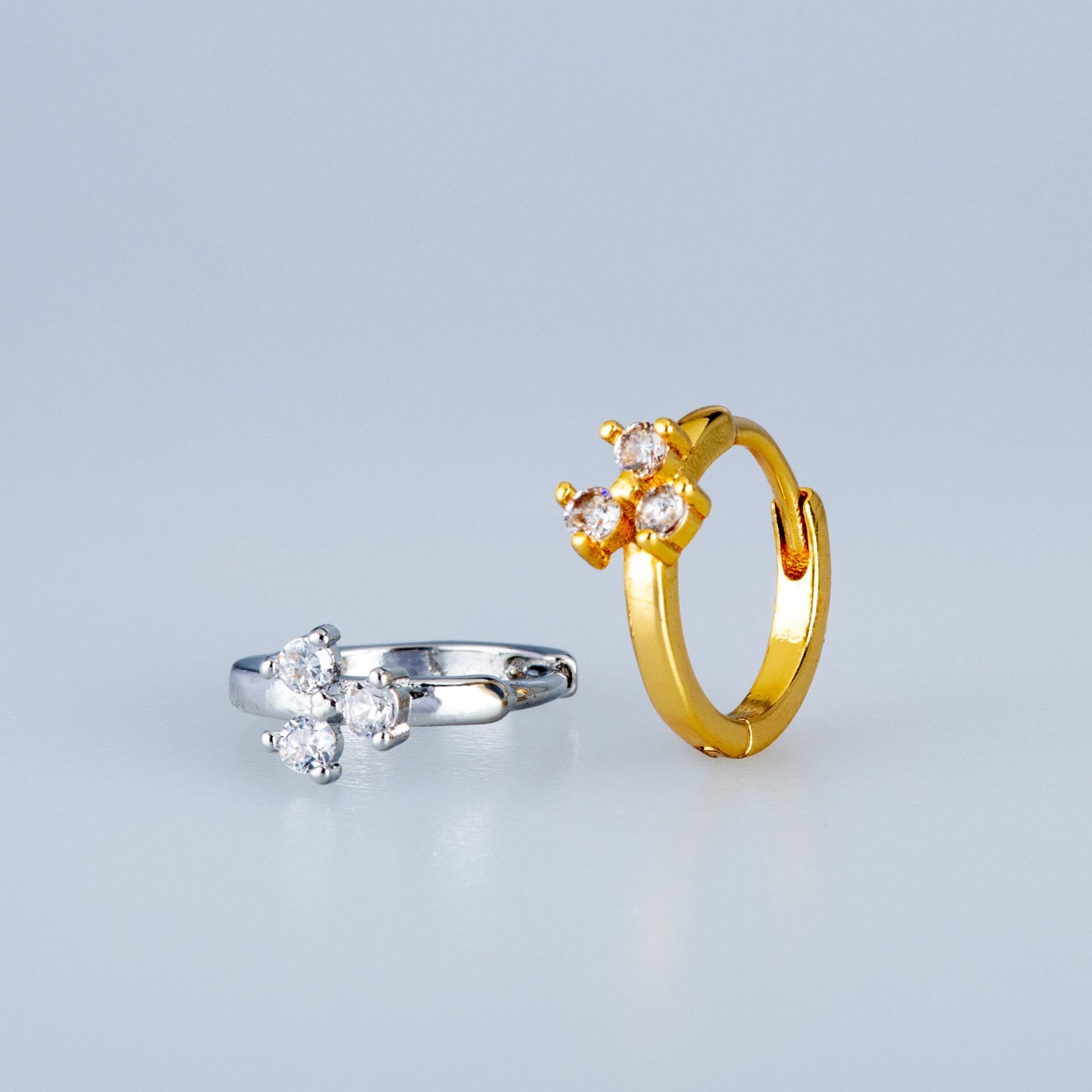 Piercing Rook Halka Beyaz