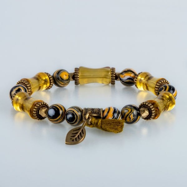 Ethnic Natural Stone Bracelet