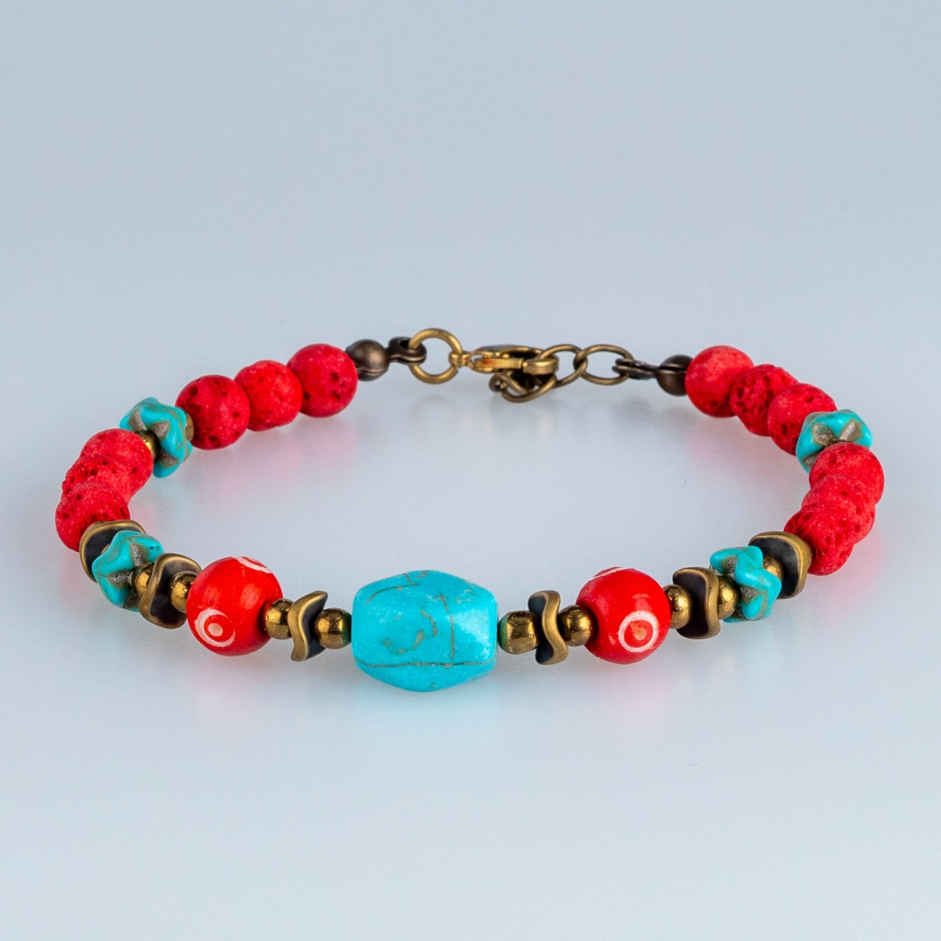 Etnik Doğal Taş Bileklik