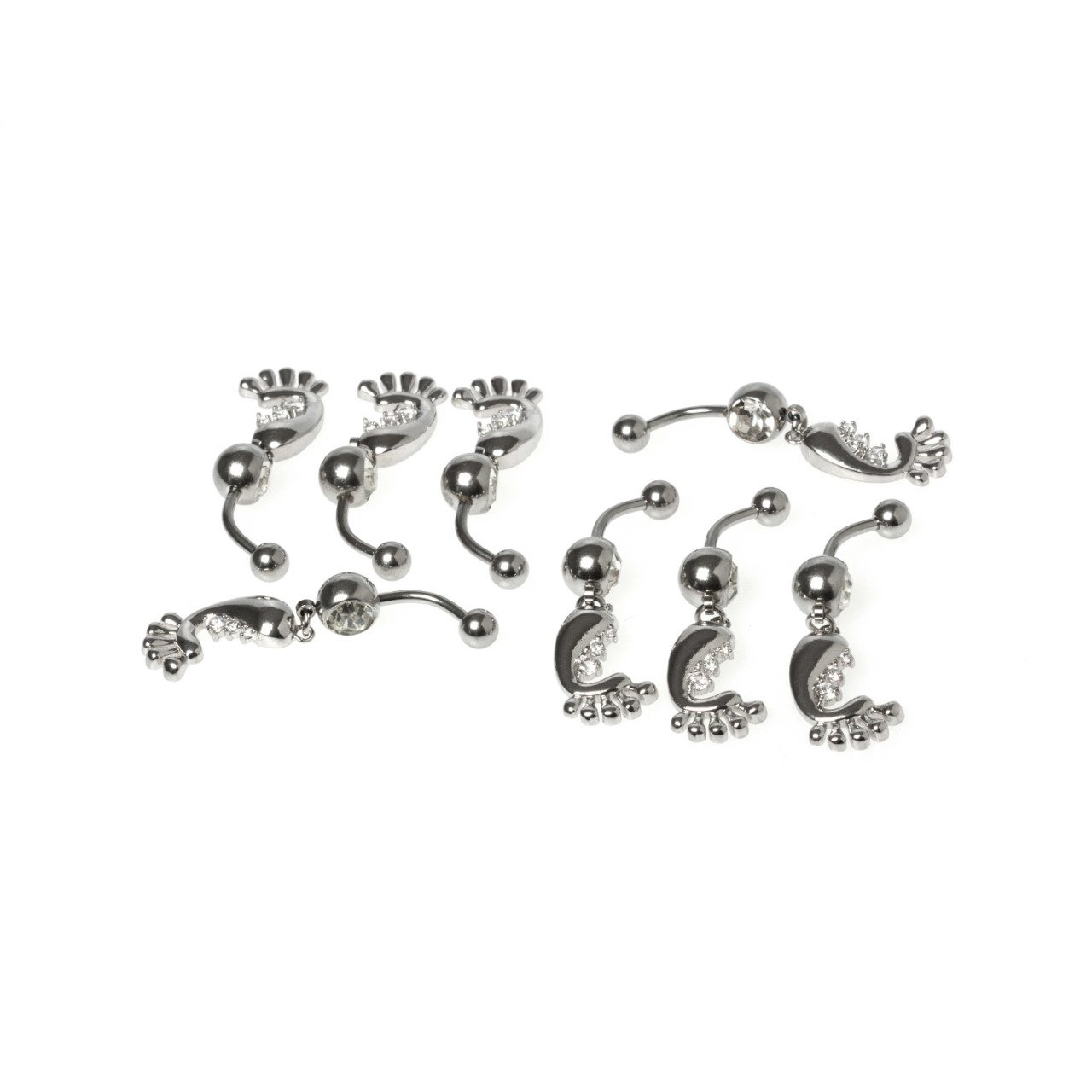Piercing Göbek Ayak İzi