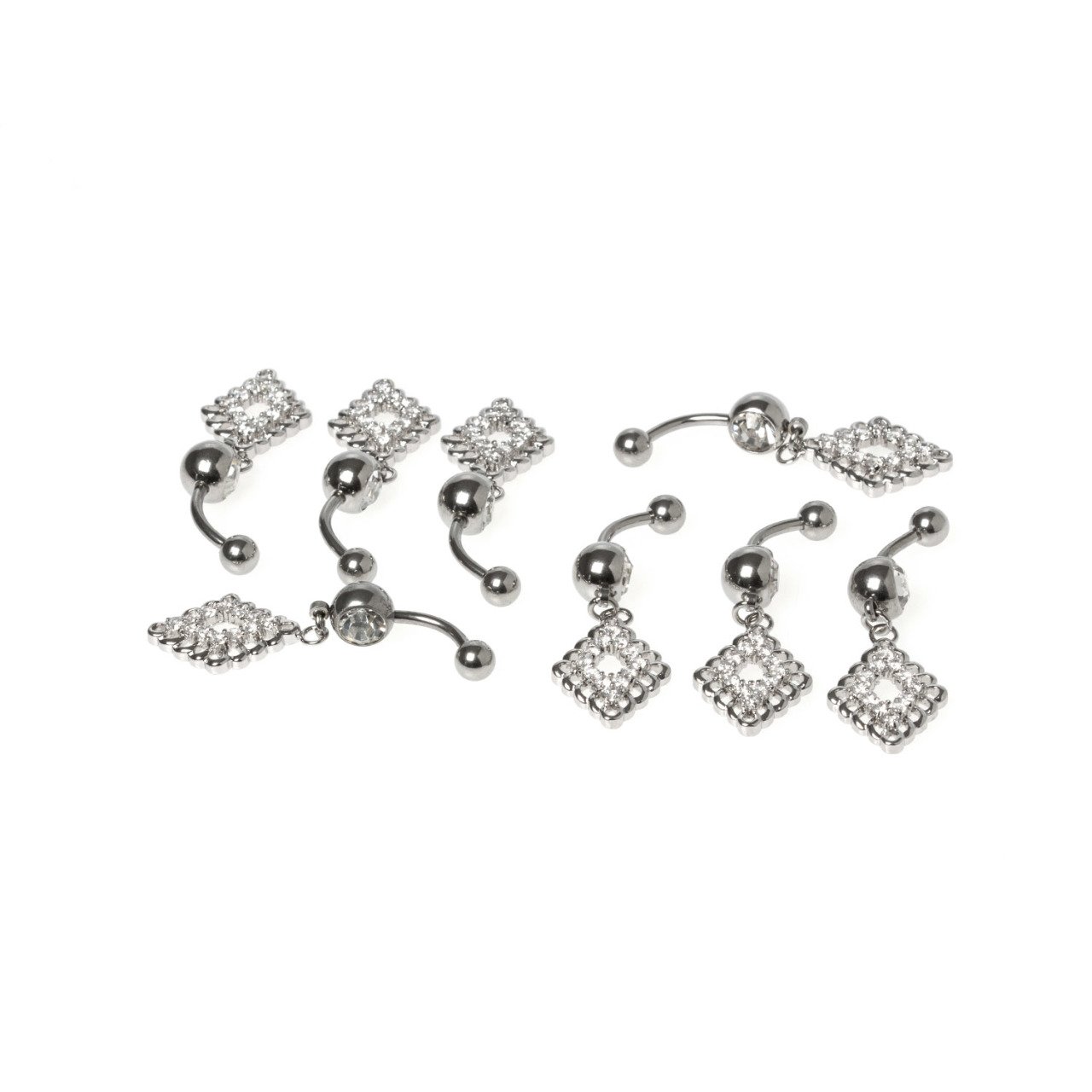 Piercing Göbek Taşlı