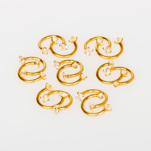 Piercing Septum Smiley White 6mm