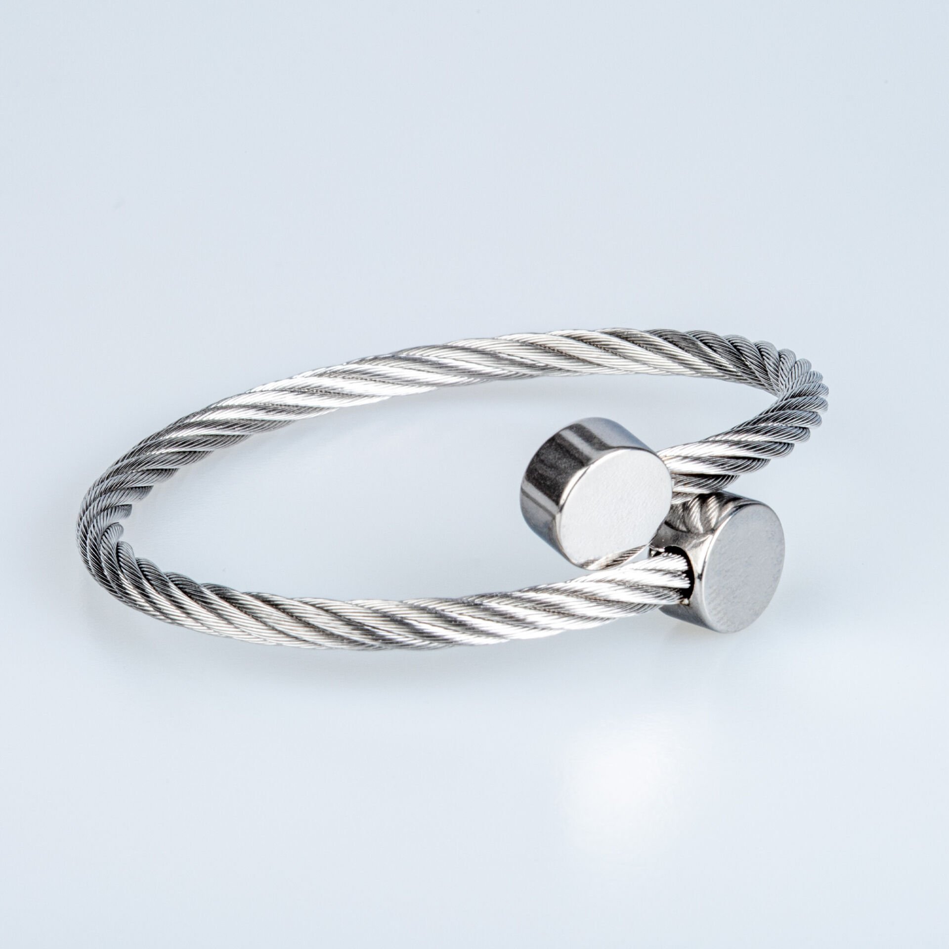Steel Handcuff Bracelet