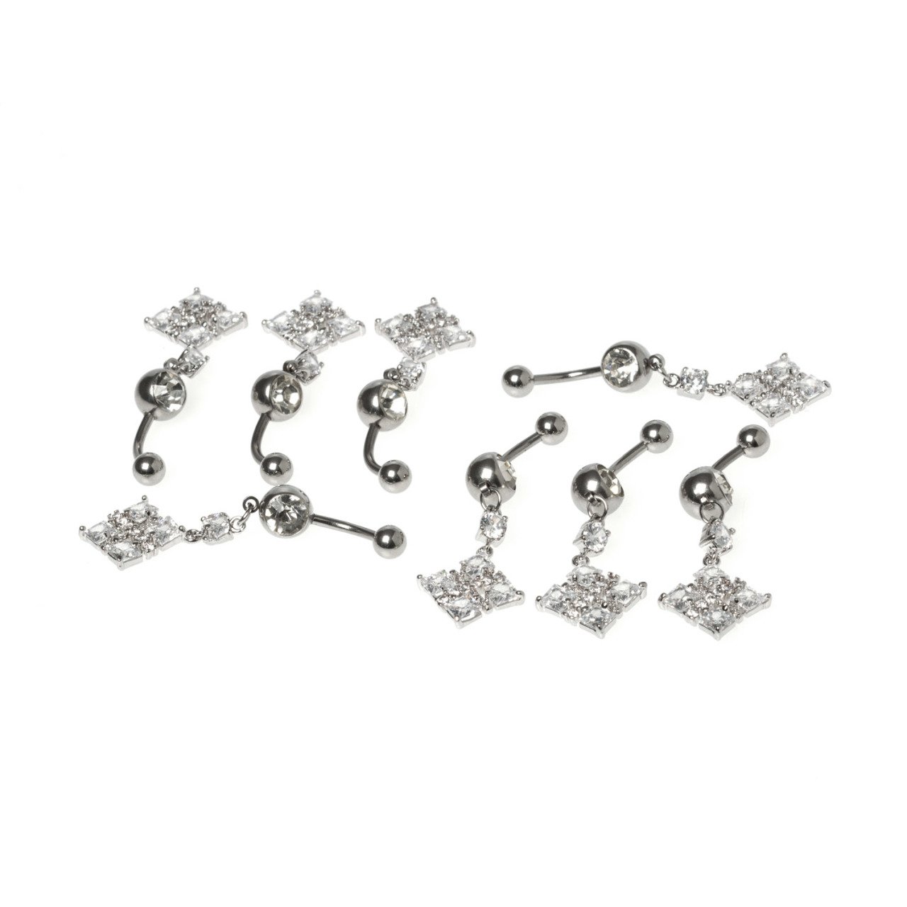 Piercing Göbek Taşlı