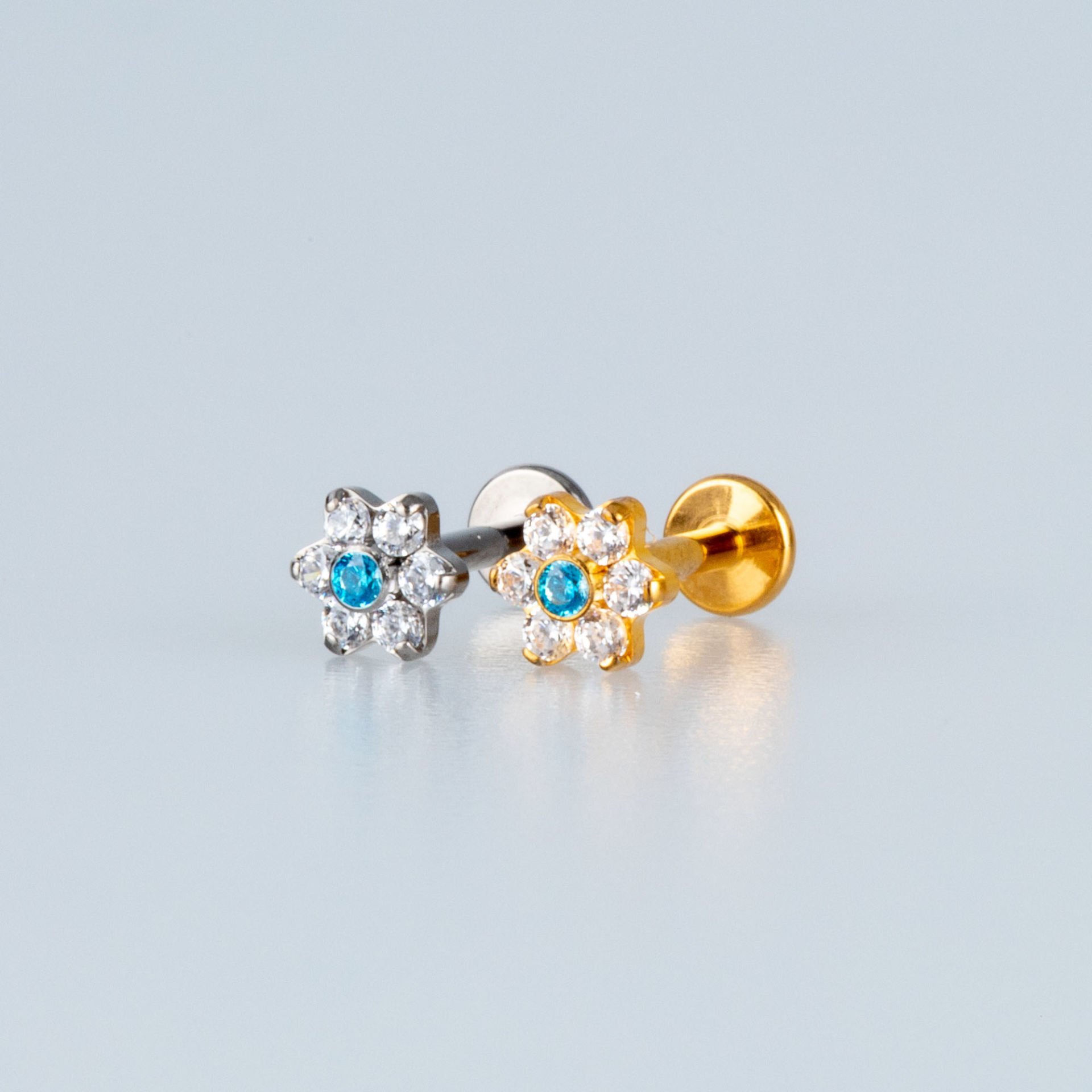 Piercing Titanyum Tragus Çiçek