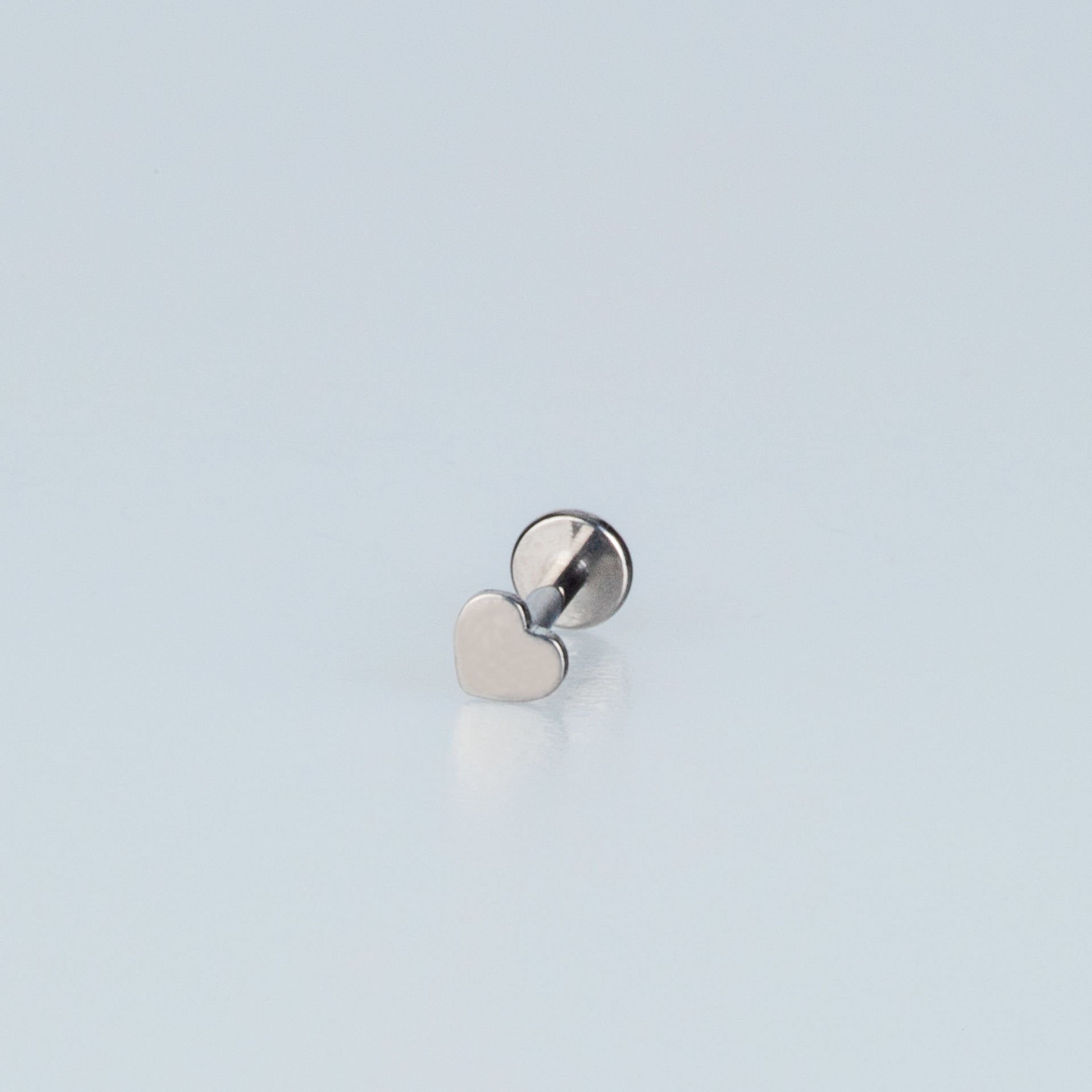 Piercing Titanyum Tragus Kalp