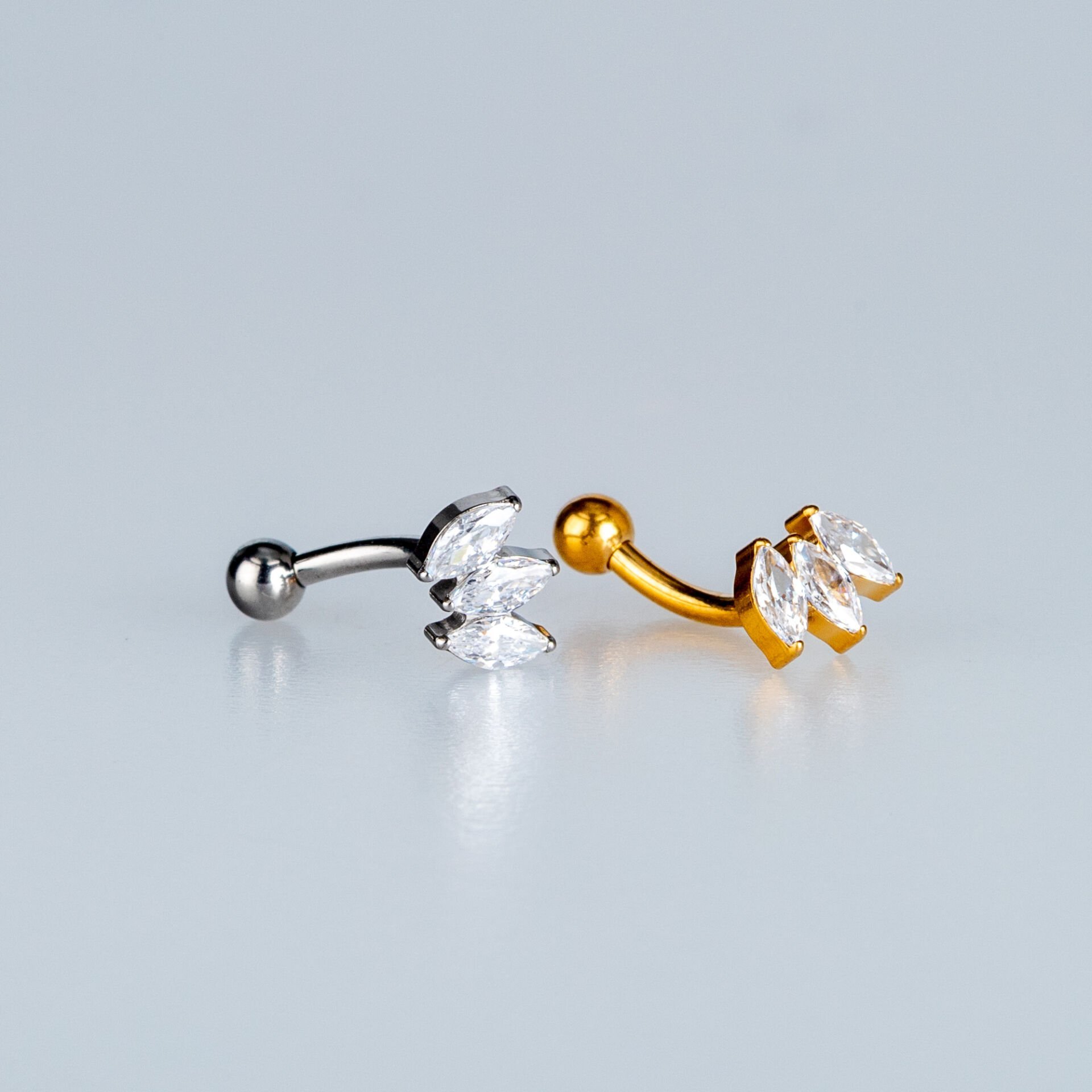 Piercing Titanyum Rook Lotus