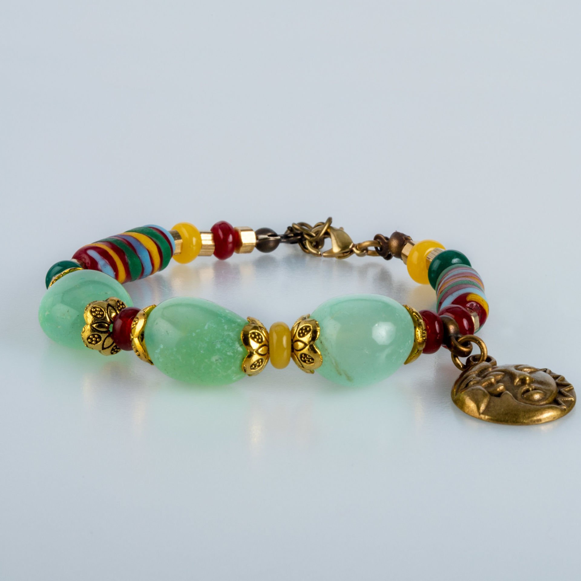 Ethnic Natural Stone Bracelet