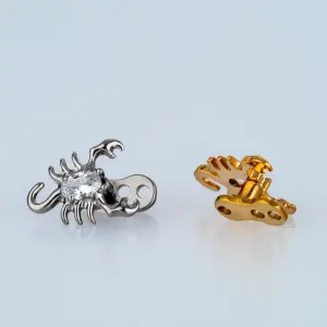 Piercing Titanyum Dermal Akrep