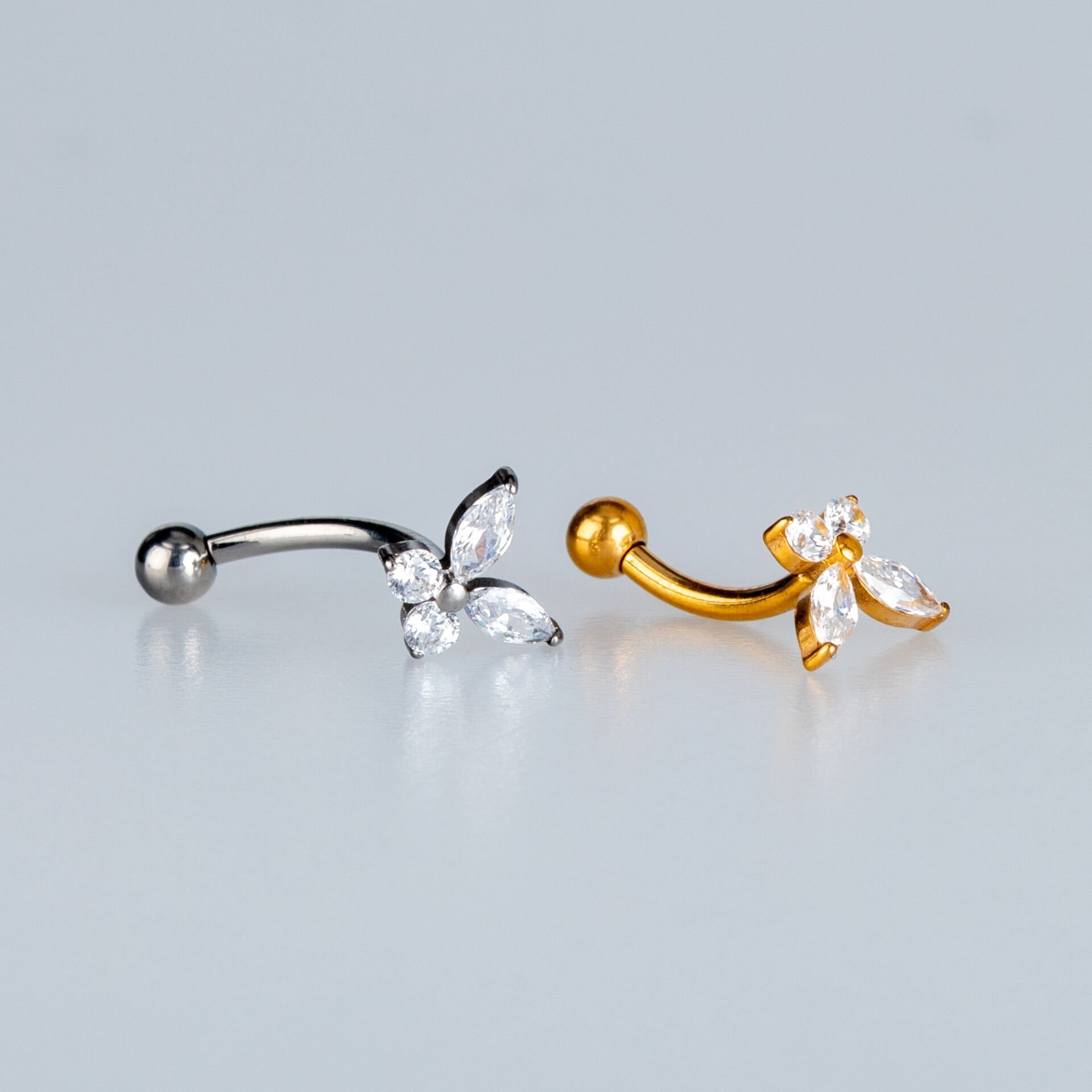 Piercing Titanyum Rook Kelebek