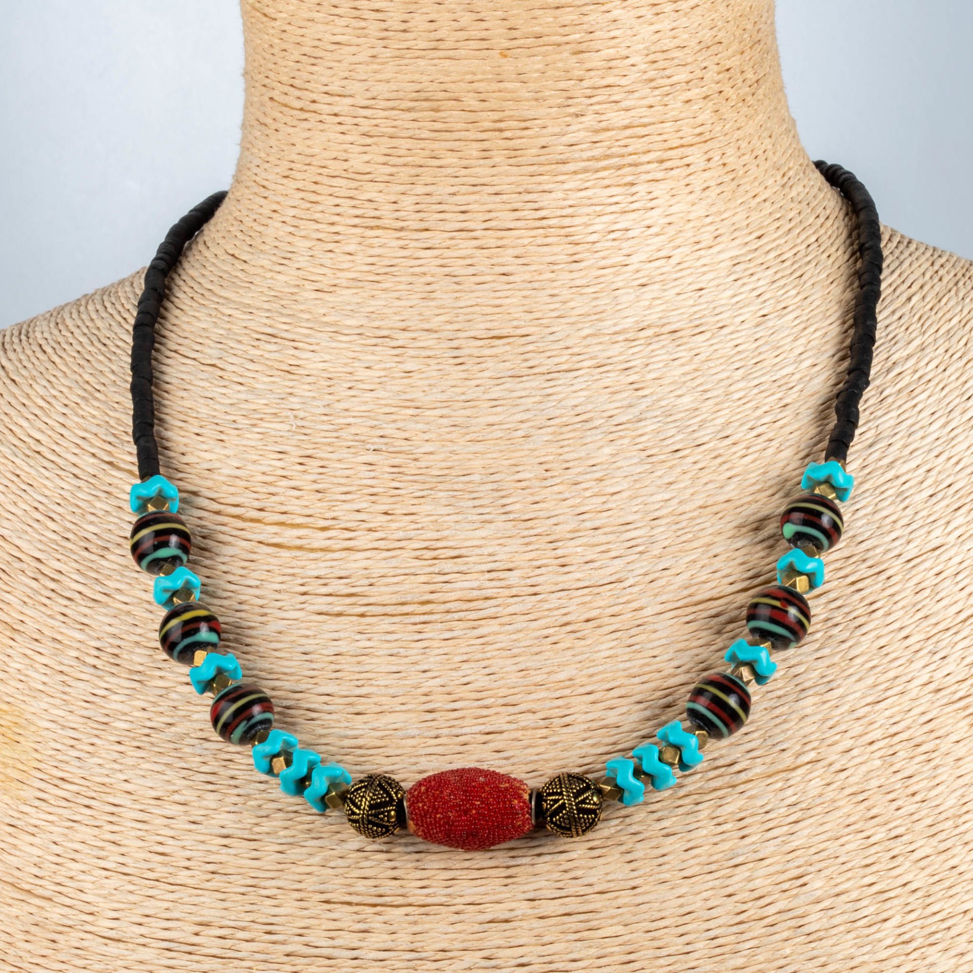 Ethnic Natural Stone Necklace