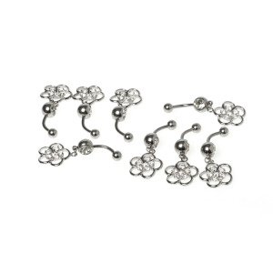 Piercing Göbek Taşlı