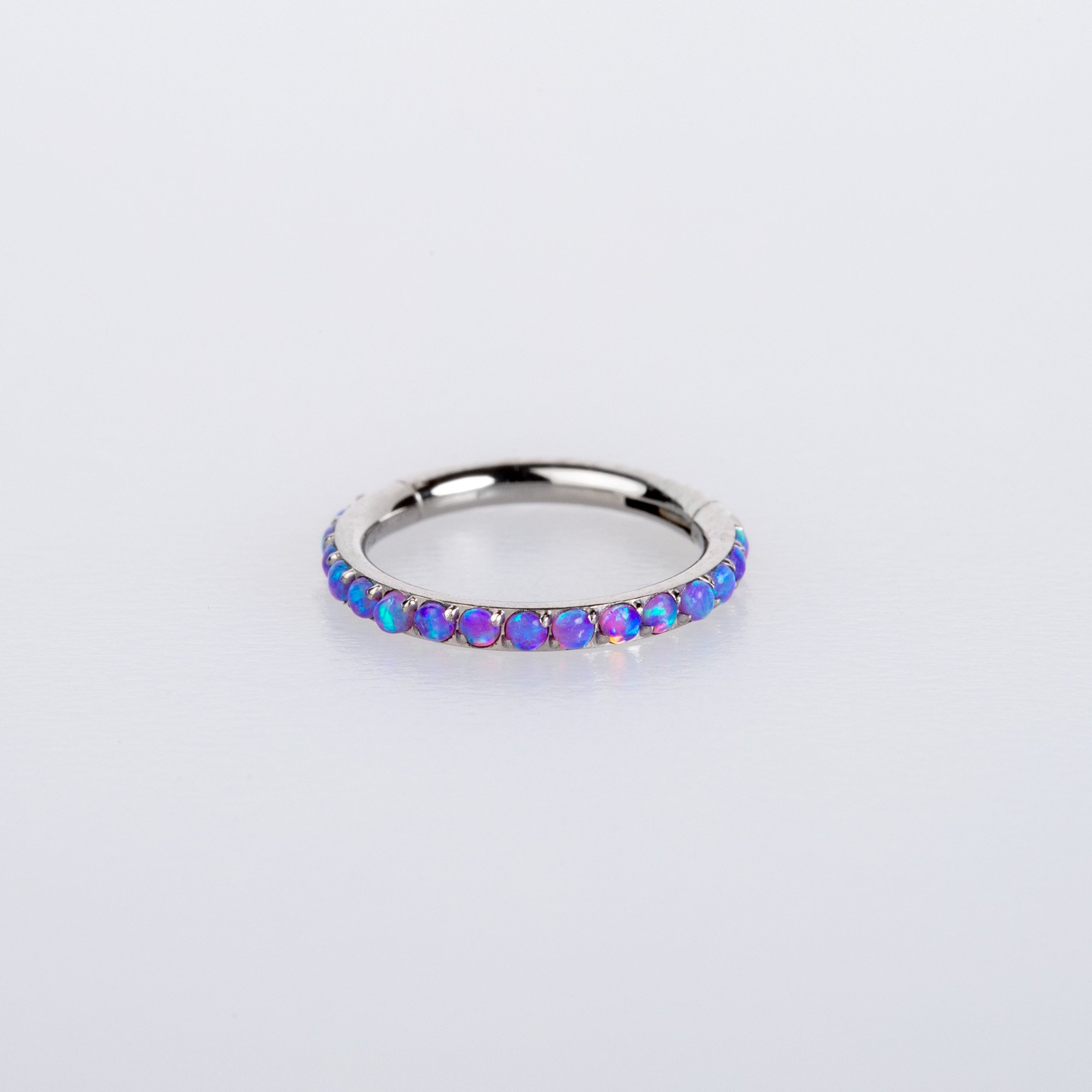 Piercing Titanyum Opal Halka