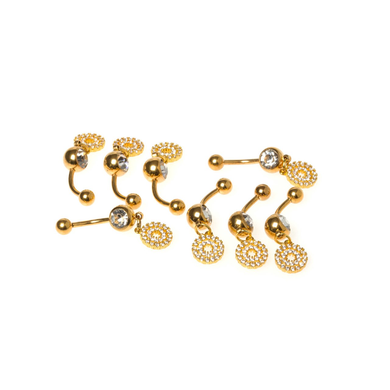 Piercing Göbek Taşlı