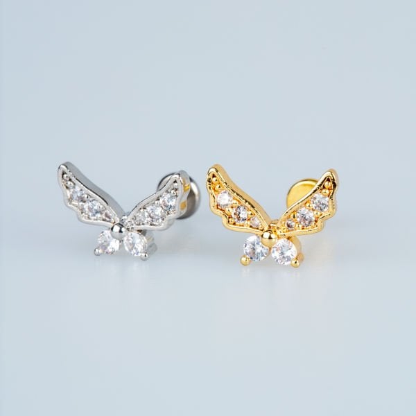 Piercing Tragus Kelebek